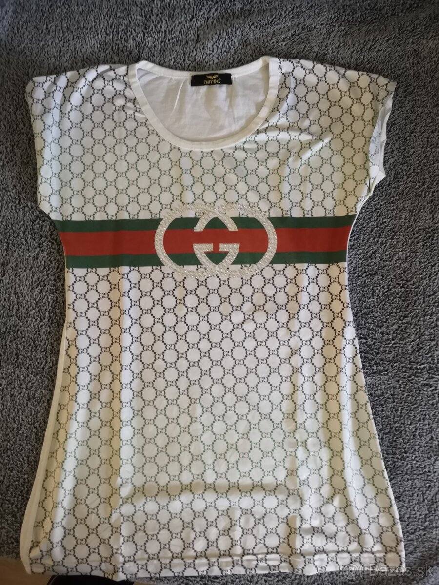 Tričká Luis Vuitton a Gucci - 3