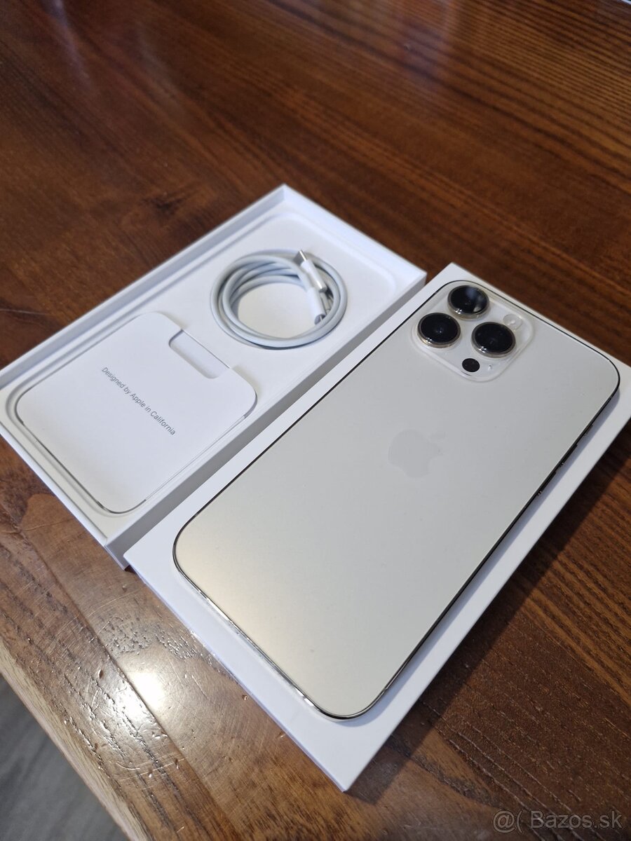 Predám Apple Iphone 14 pro max 256GB Gold - 3