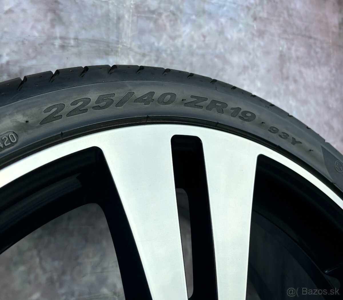 Originální Alu kola Mercedes-Benz C-Klasse R19 letní - 3