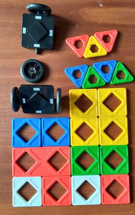 Magnetická stavebnica - play tive junior - 3