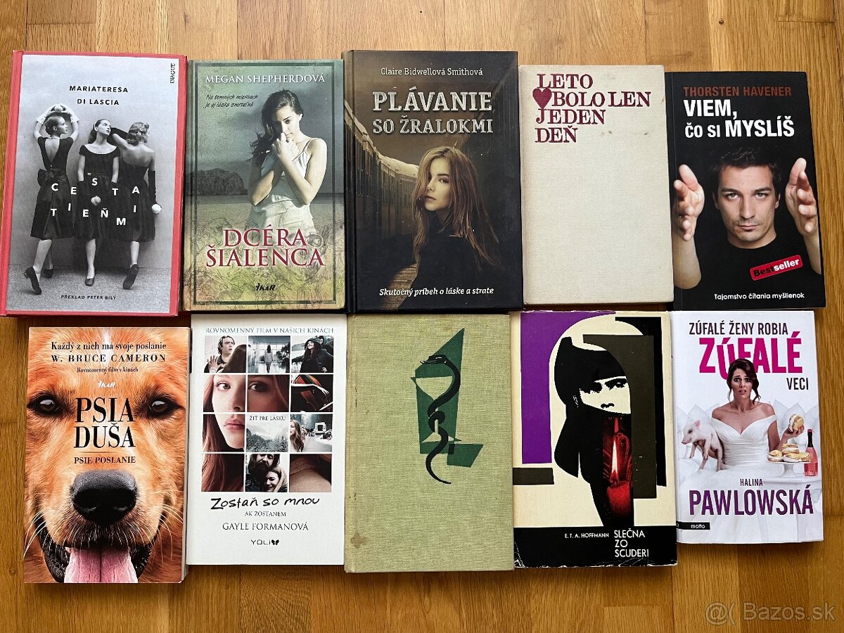 Knihy rôznych žánrov - 3