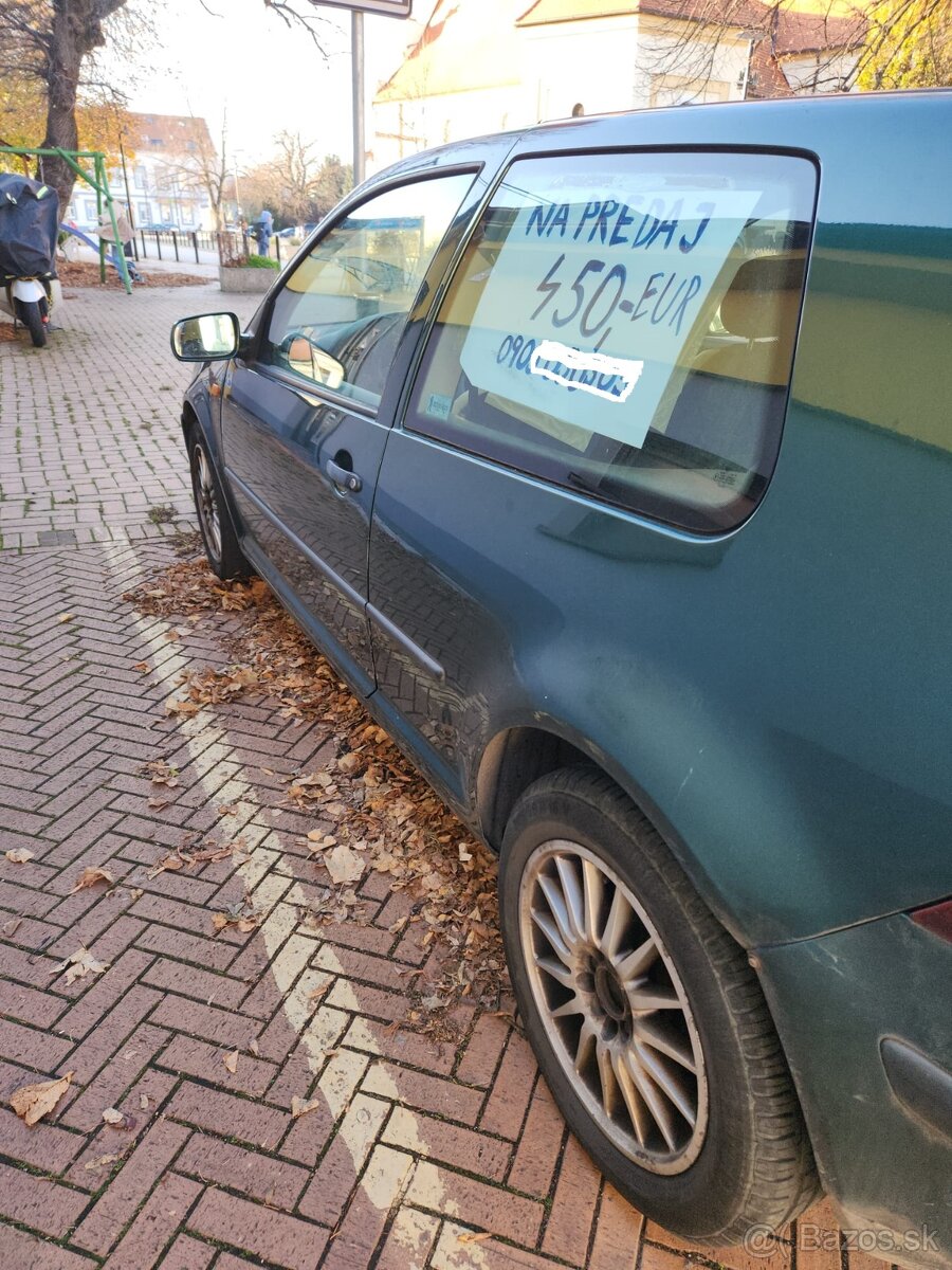 GOLF 1,6 benzin s prepisom - 3