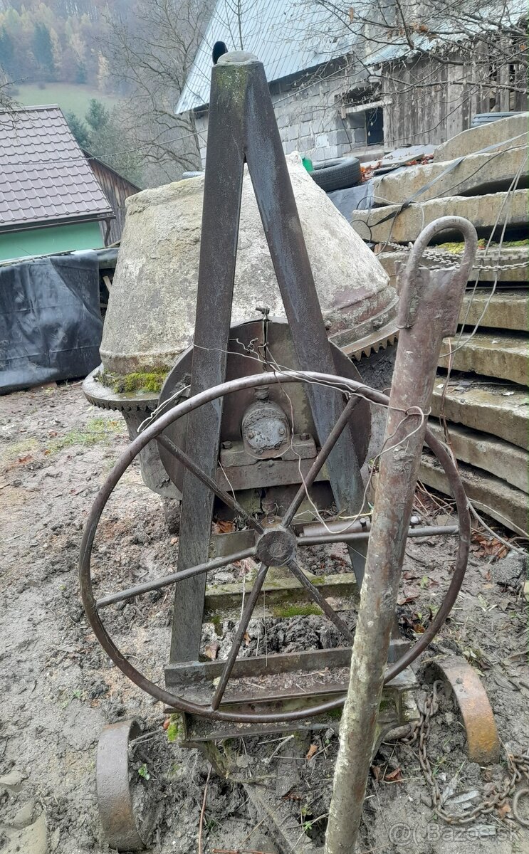 Stavebná miešačka s reverzným chodom - 3