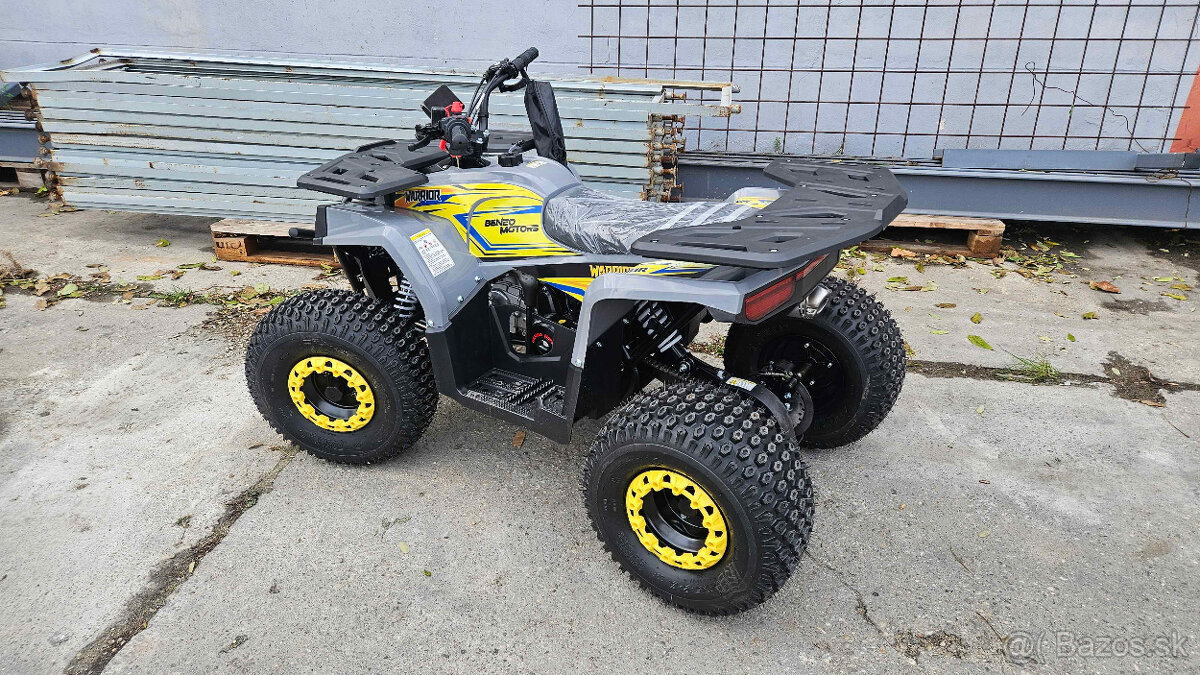 Warrior 125 8´´ automat + spiatocka led svetla, Lcd display