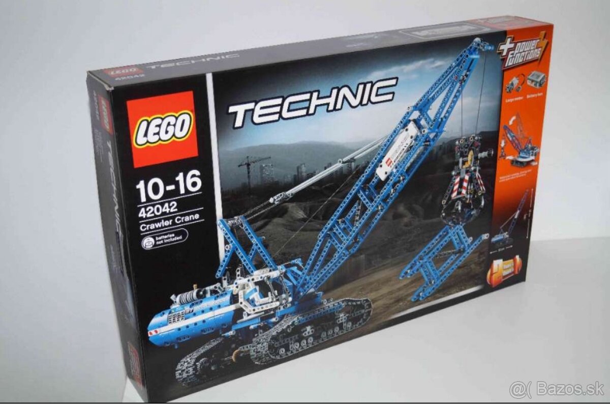 Lego Technic 42042 - pásový žeriav (krabica + návod) - 3