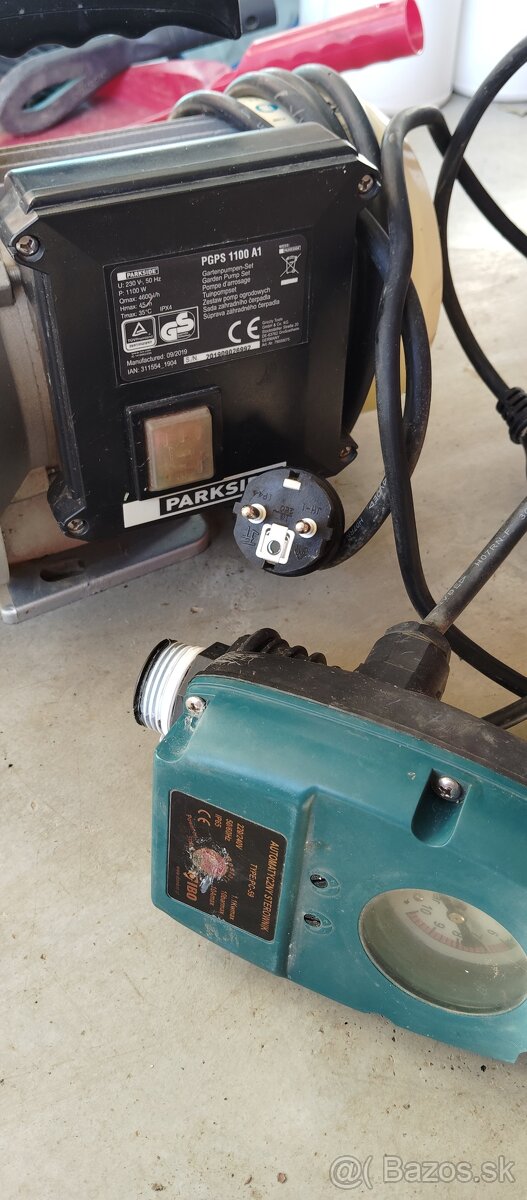 Záhradné čerpadlo + vodárenský tlakový automat - 3