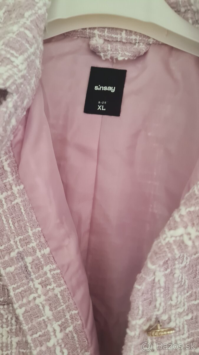 Elegantné teplé sako - 3