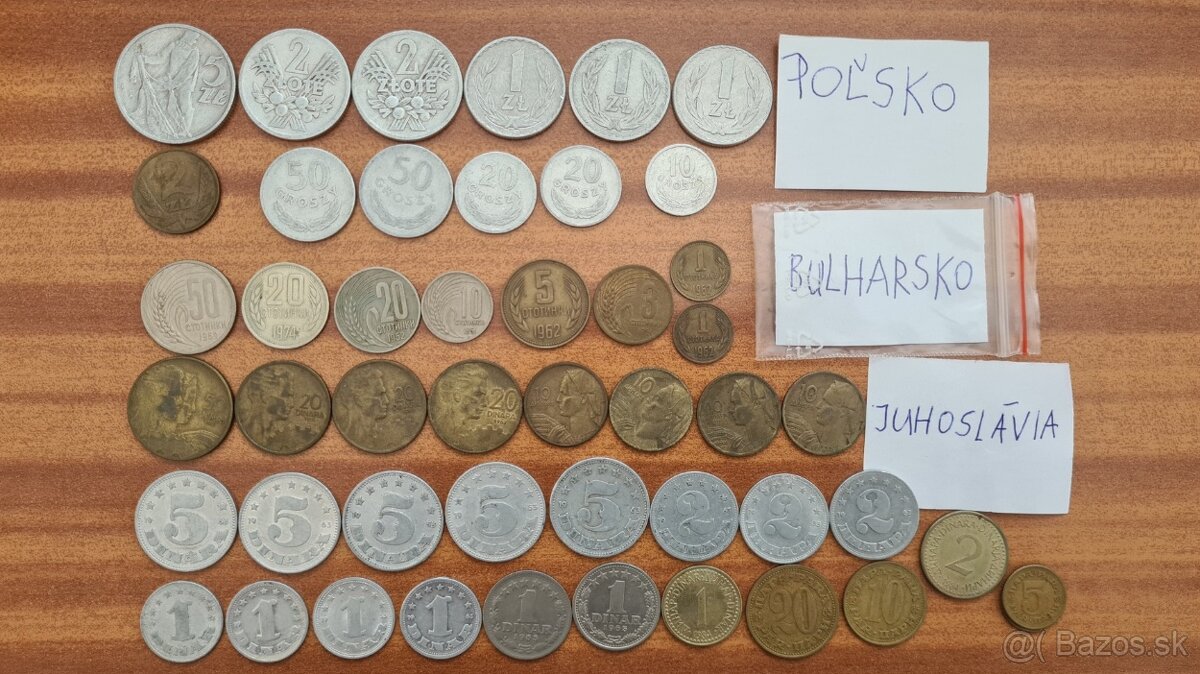 Staré mince - mix - 3