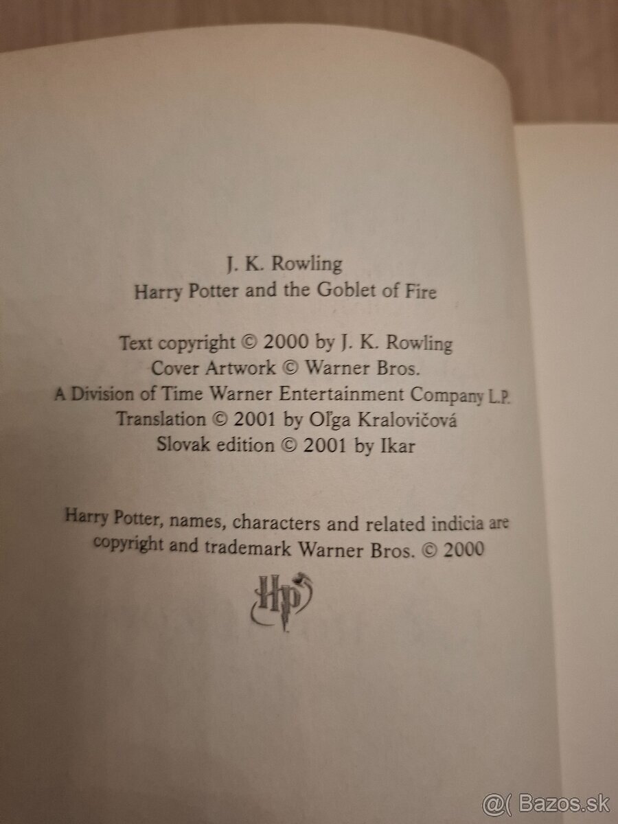 Harry Potter a Ohnivá Čaša - 3