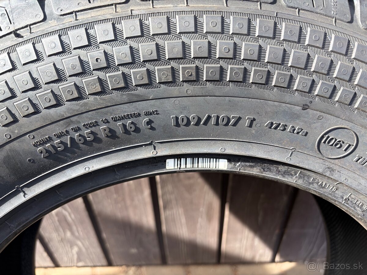 215/65R16C nové Continental - 3