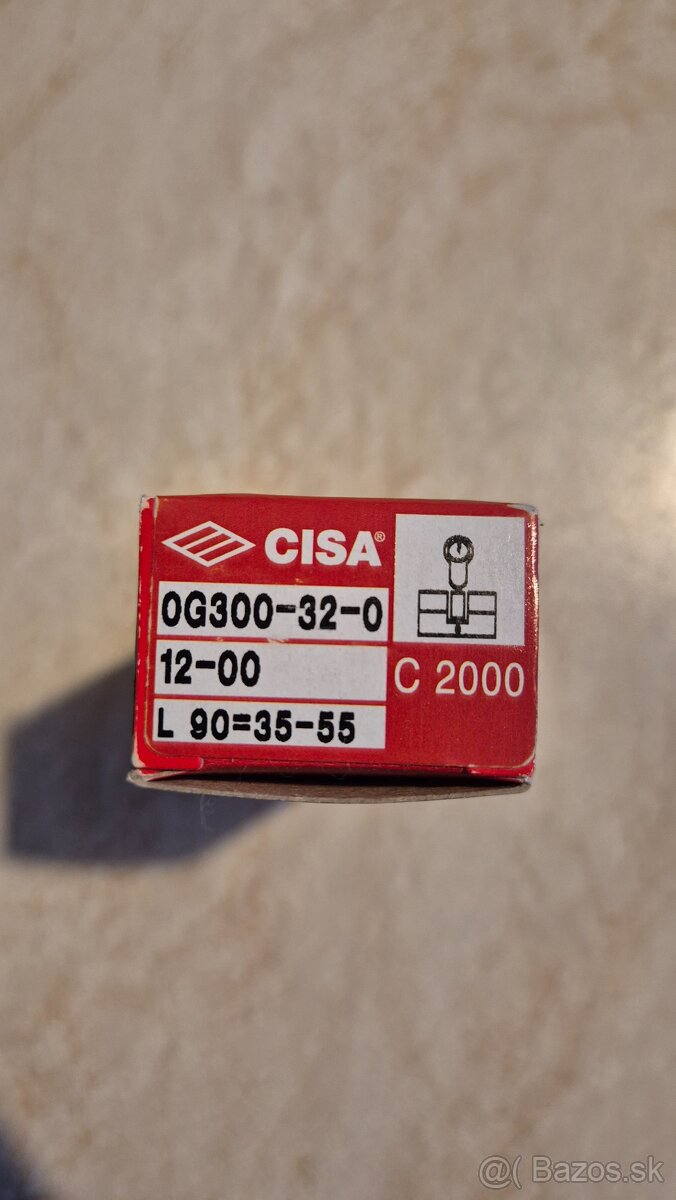Nove vlozky CISA 2000 - 3
