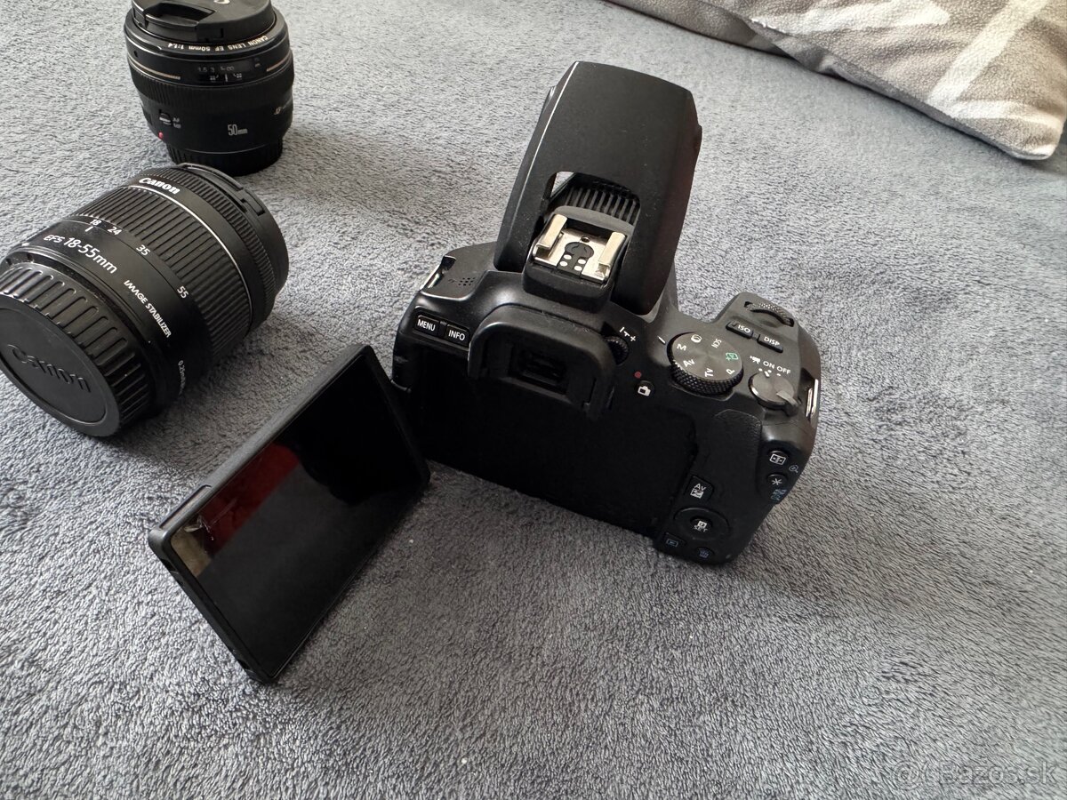 Canon 250D - 18-55MM + 50MM 1.4F - 3