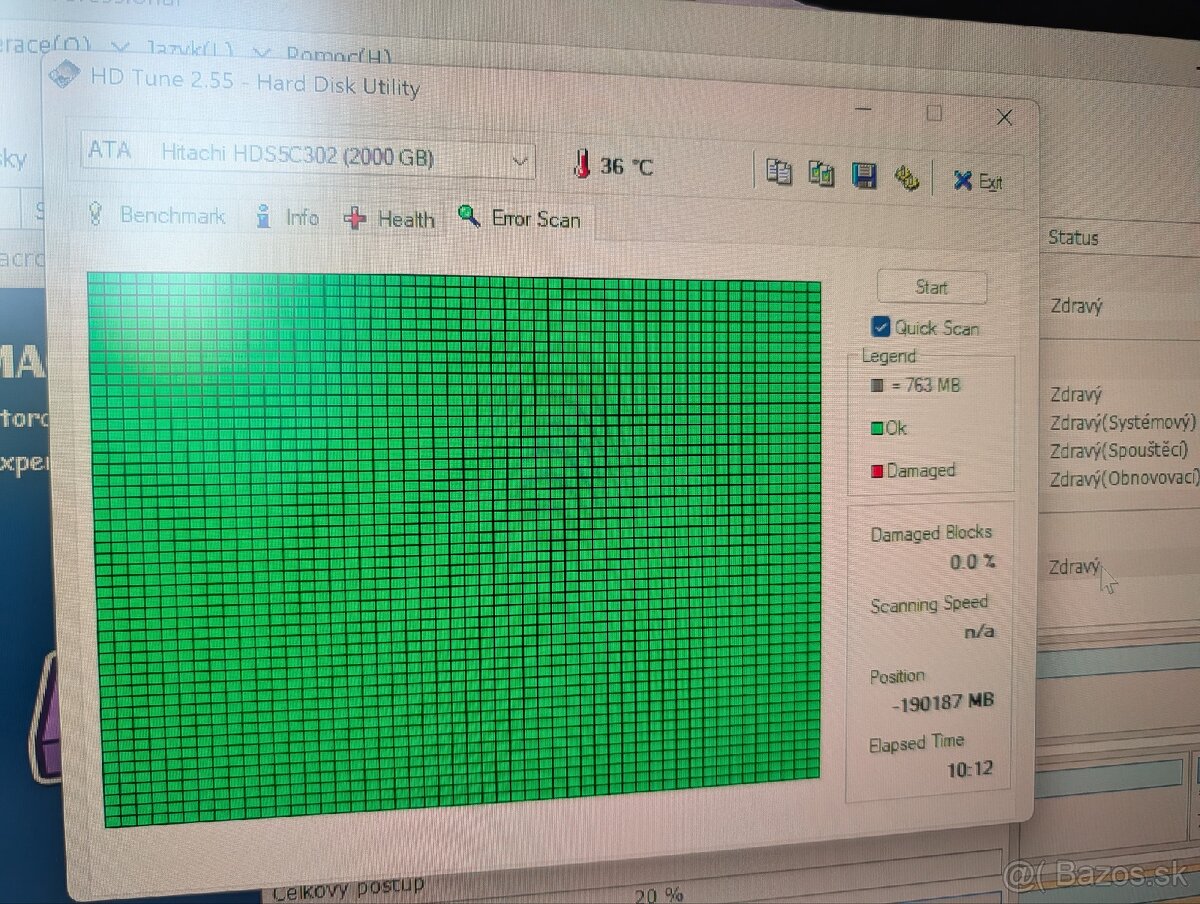 Predám 2TB pevný disk Hitachi 3,5" - 3