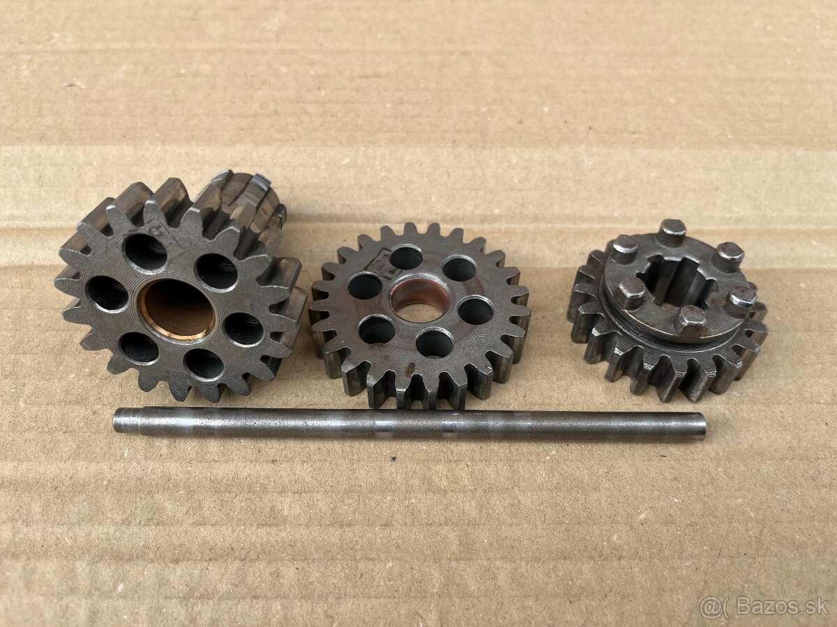 Diely prevodovky, Jawa 250 aj 350 - 3