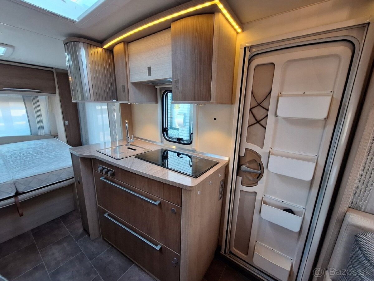 Obytný príves Bürstner (karavan)-Averso 485 TS|4osôb|1300kg - 3