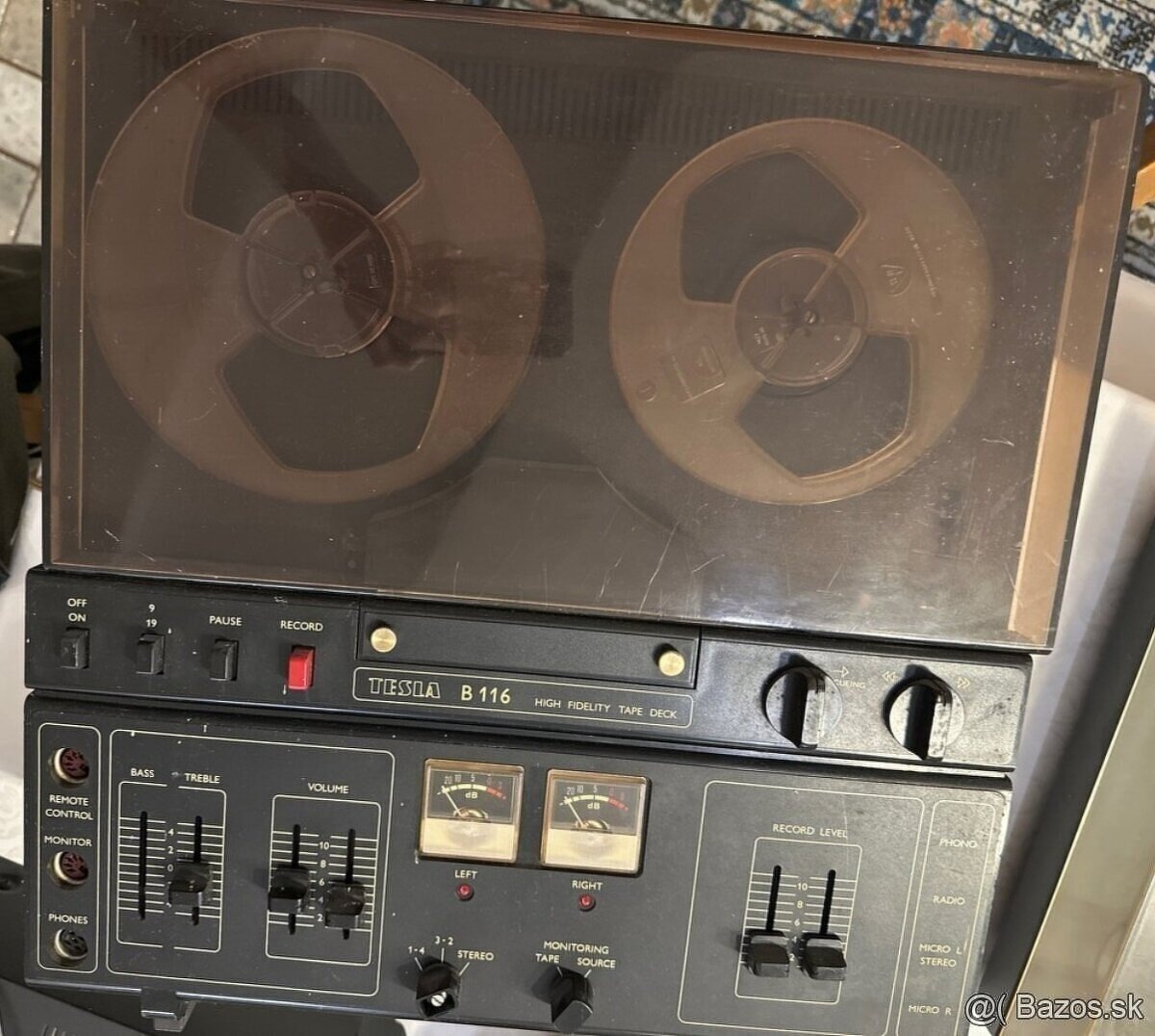 HiFi Tesla B116 prenosný magnetofón Tape deck - 3