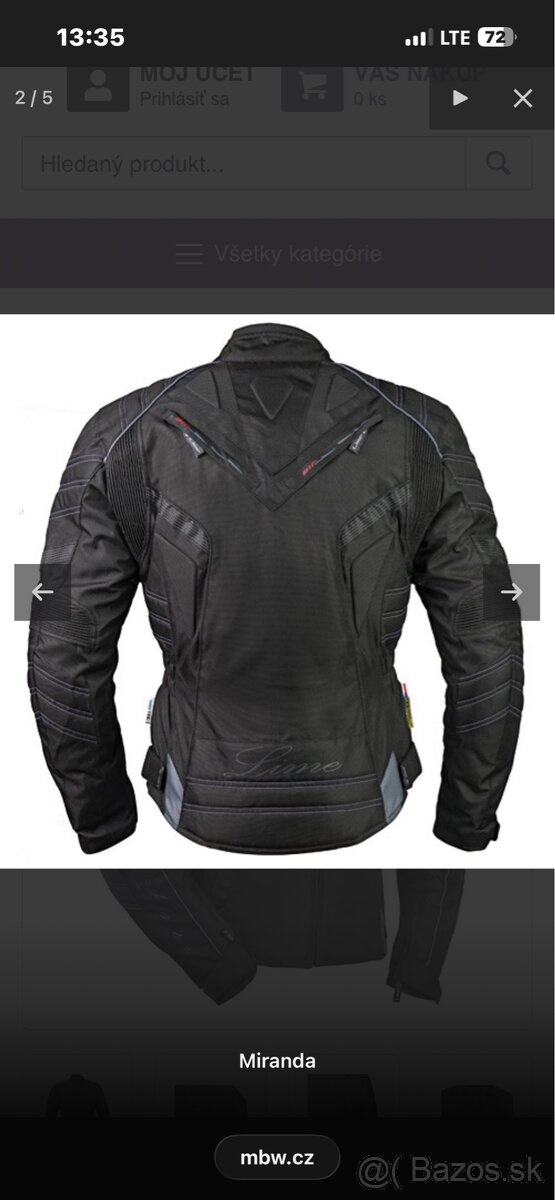 Motorkárska bunda MBW - 3