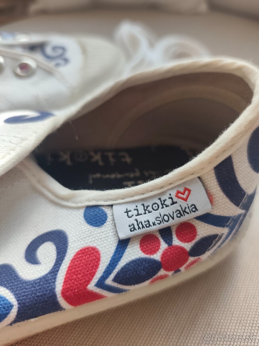 Tenisky Tikoki plátenky 40 - 3