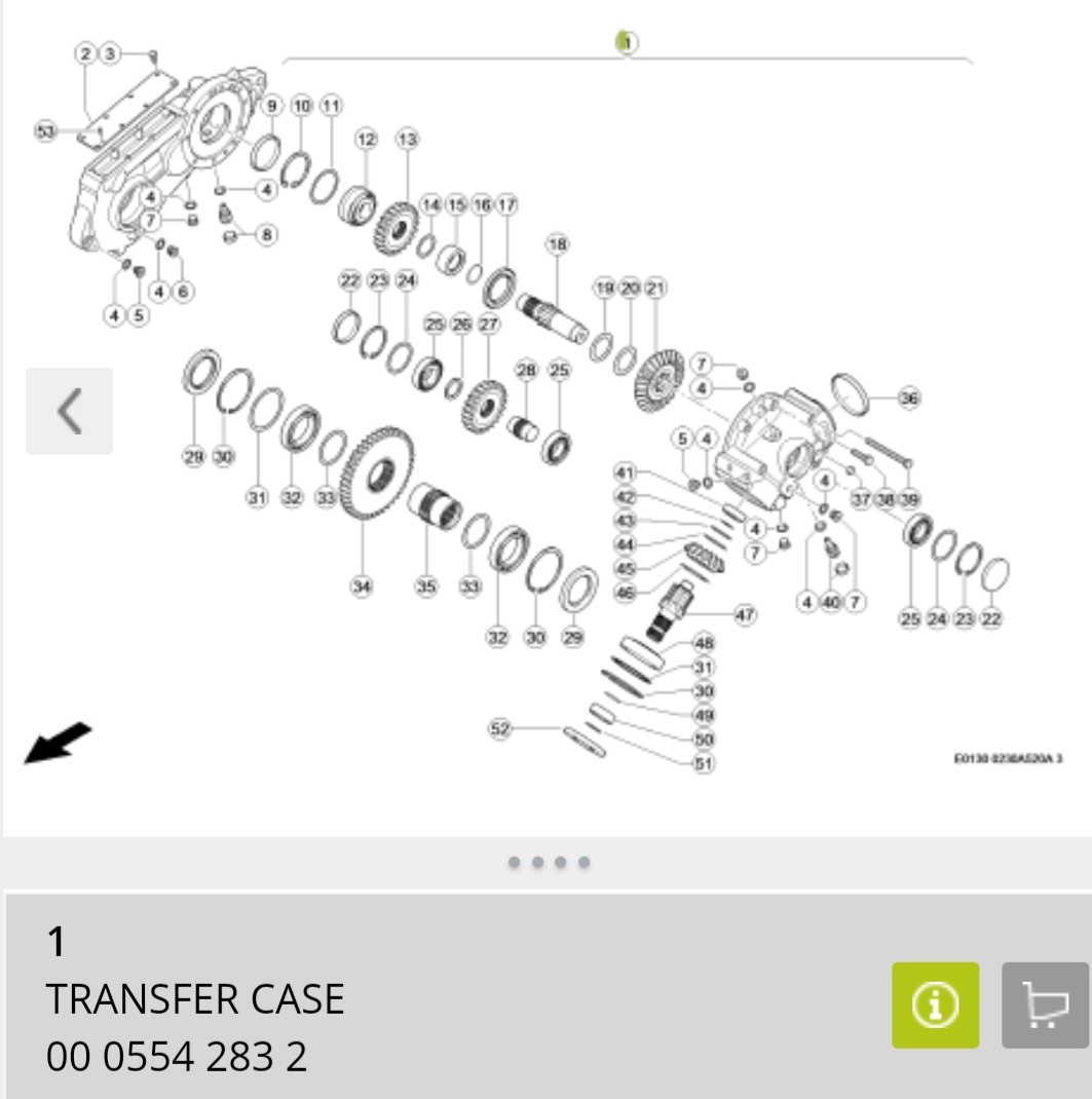 Claas prevodovky - 3