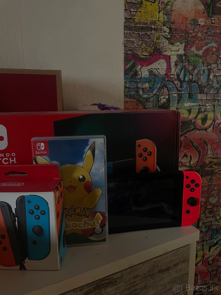 NINTENDO SWITCH JOY-CON + hra - 3