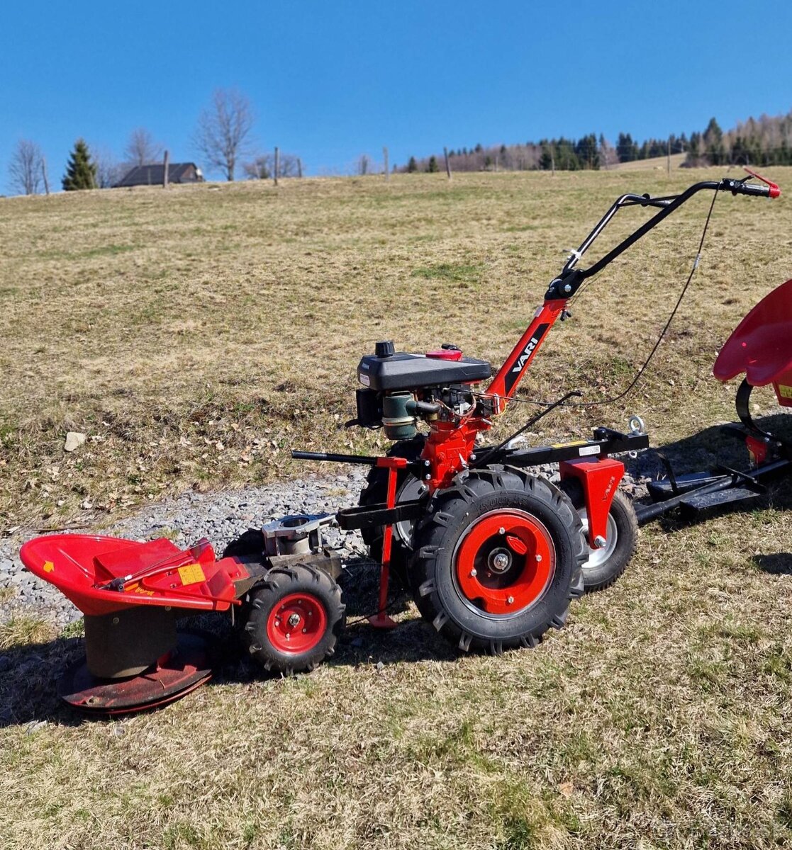 Malotraktor, bubnová kosačka VARI motor JIKOV - 3