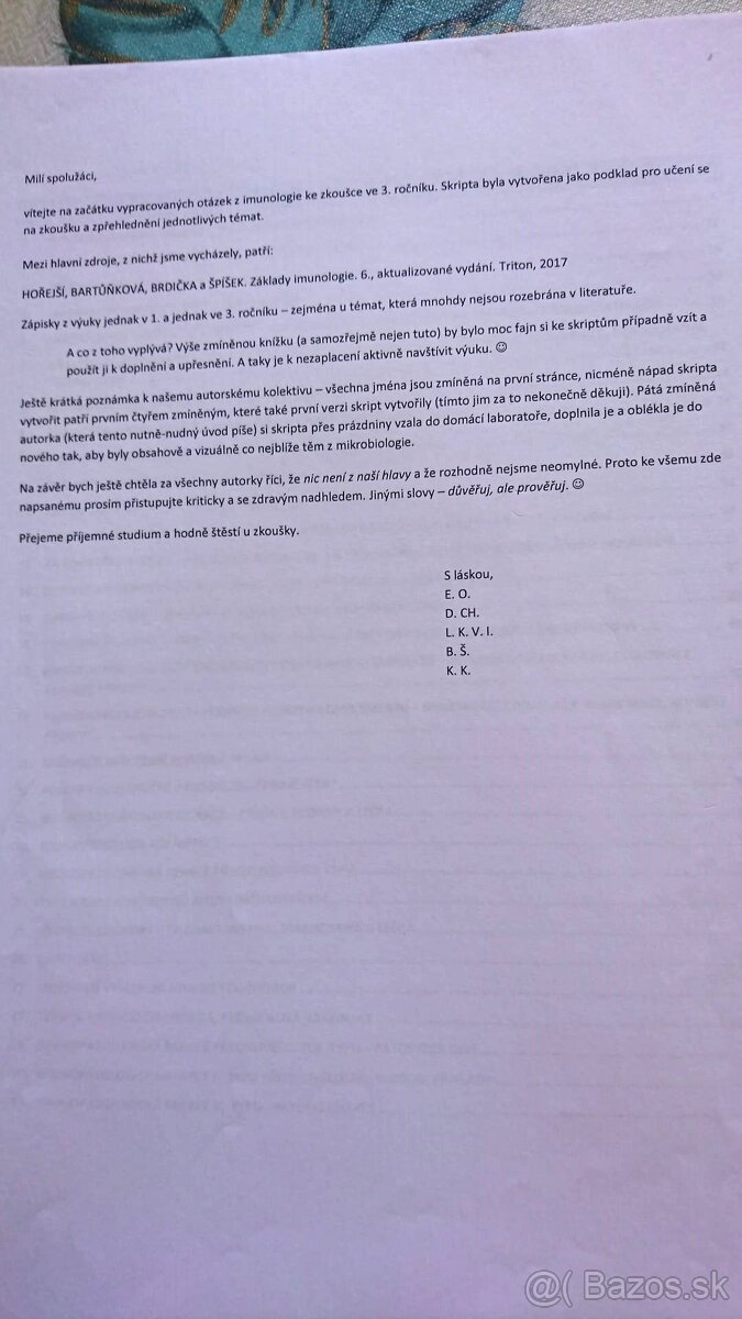 Imunologie - vypracované otázky - 3