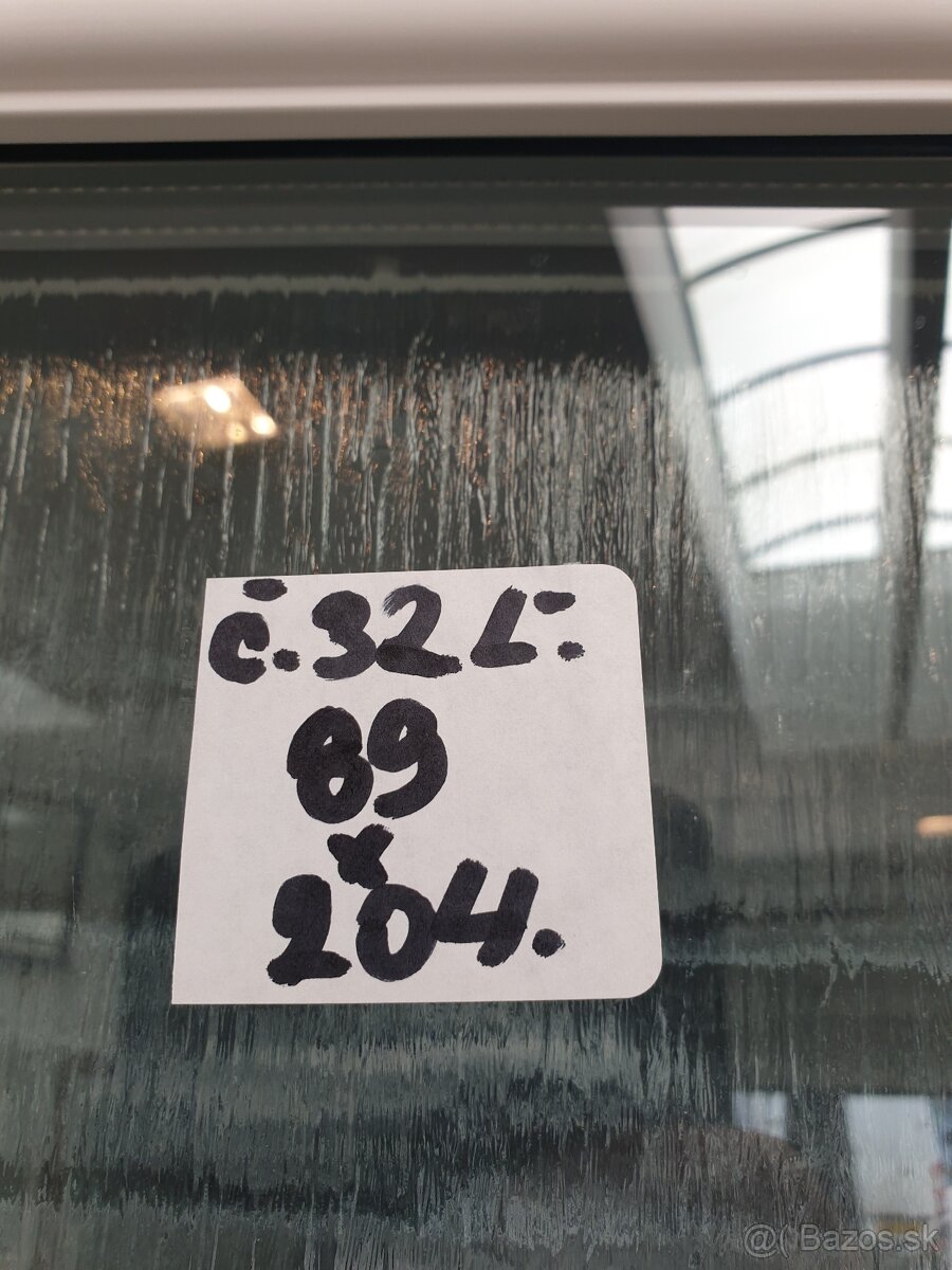 Plastove dvere č 32. 89x204cm Ľ - 3