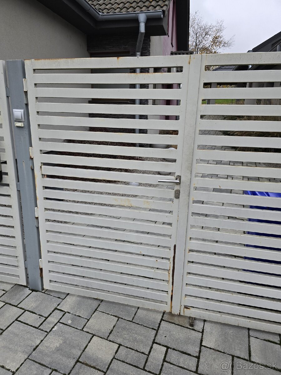 Predám železnú bránu a plot - 3