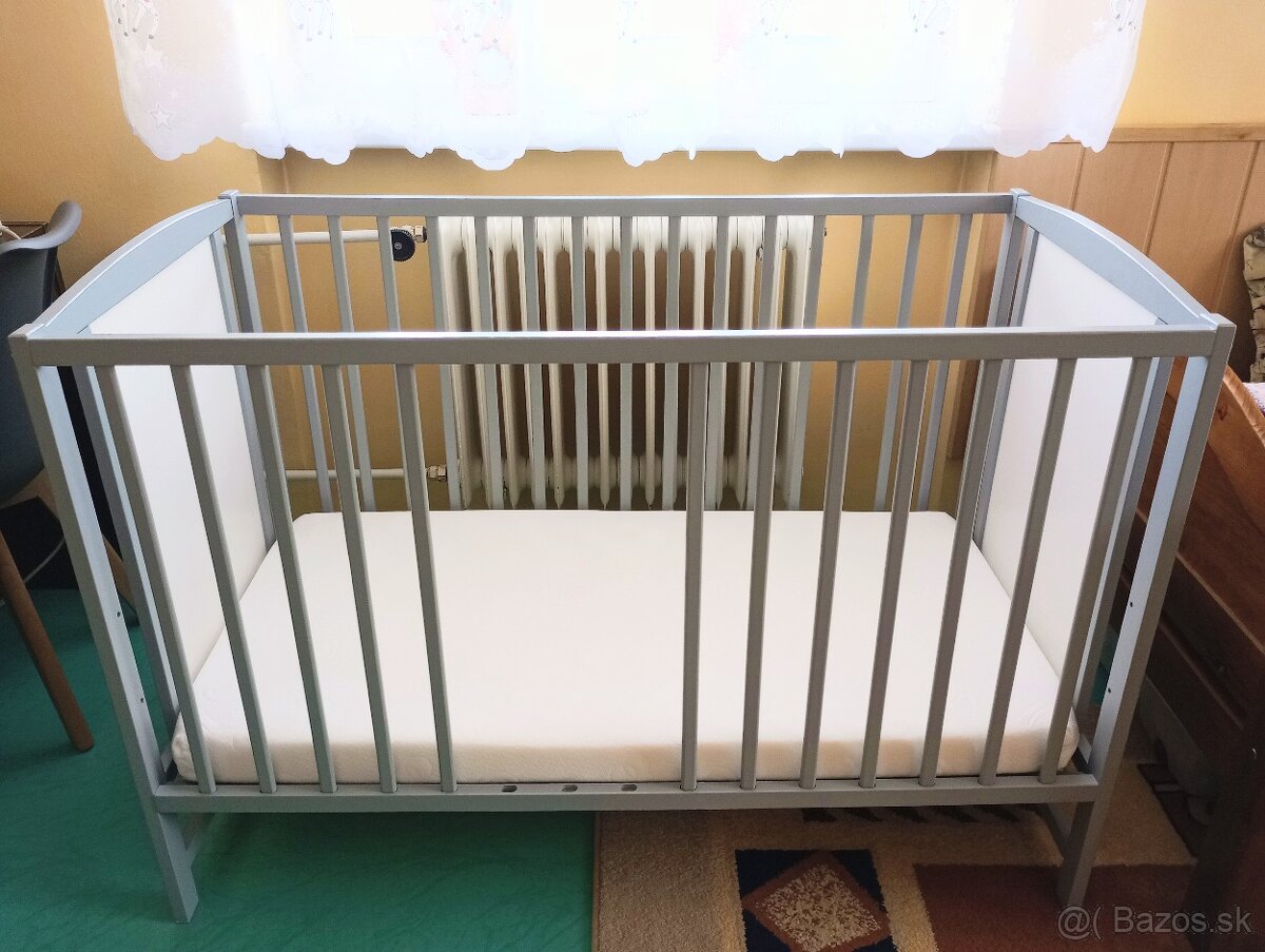 Detská postieľka s matracom - 3