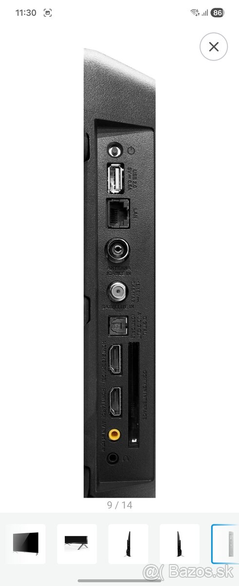 32" TCL 32S615 android - 3