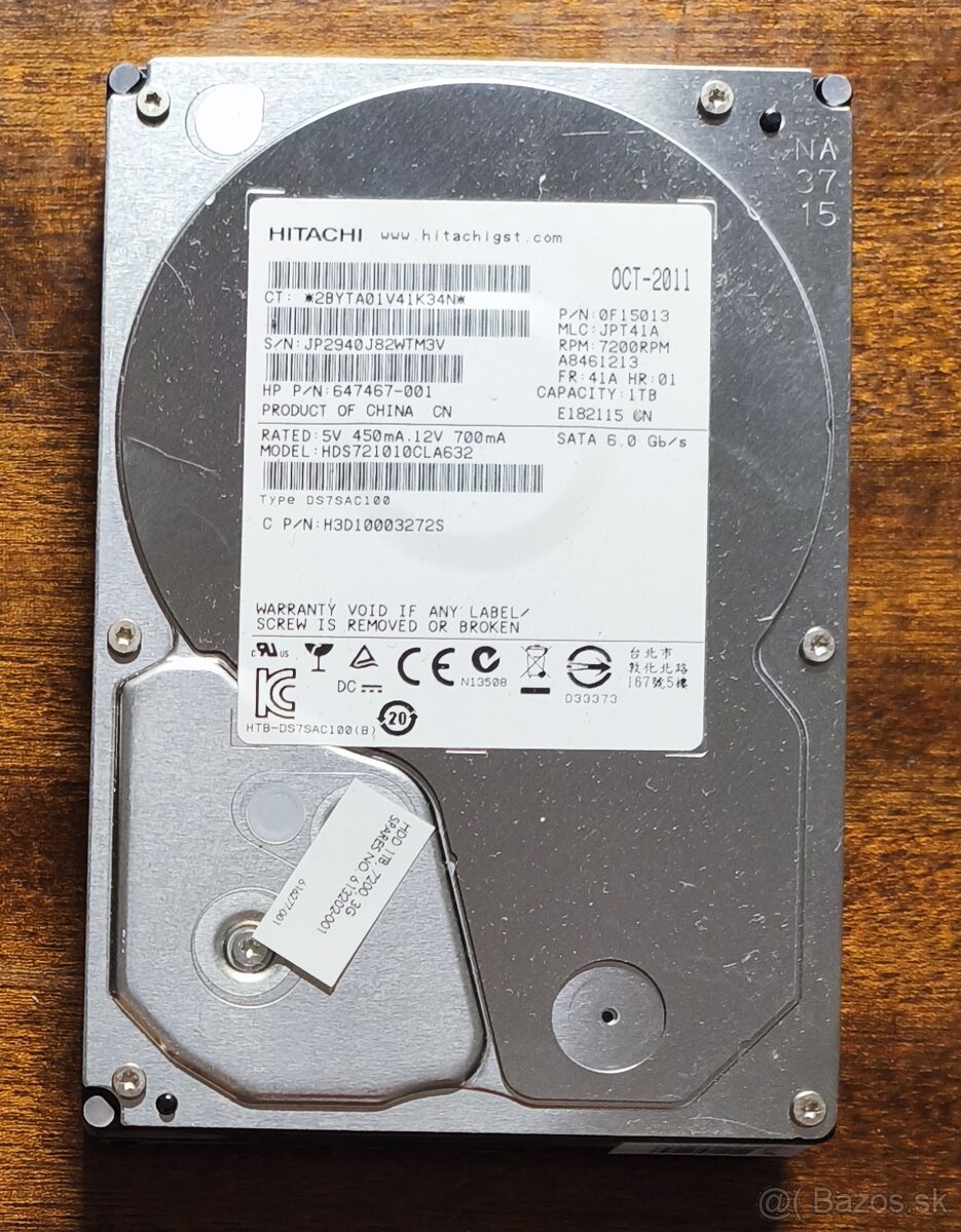 Predam 3,5" disky - 3