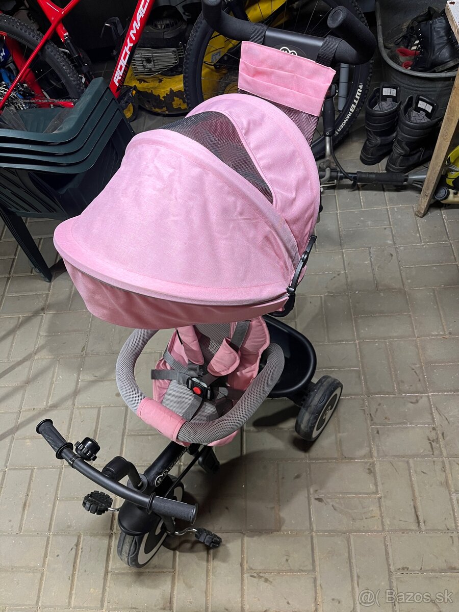 Trojkolka Kinderkraft Aston Ružová - 3