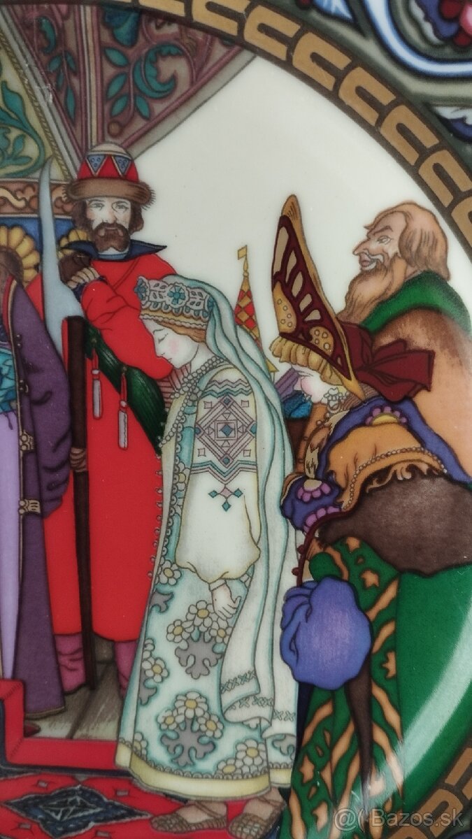 Porcelánový zberateľský tanier - 3