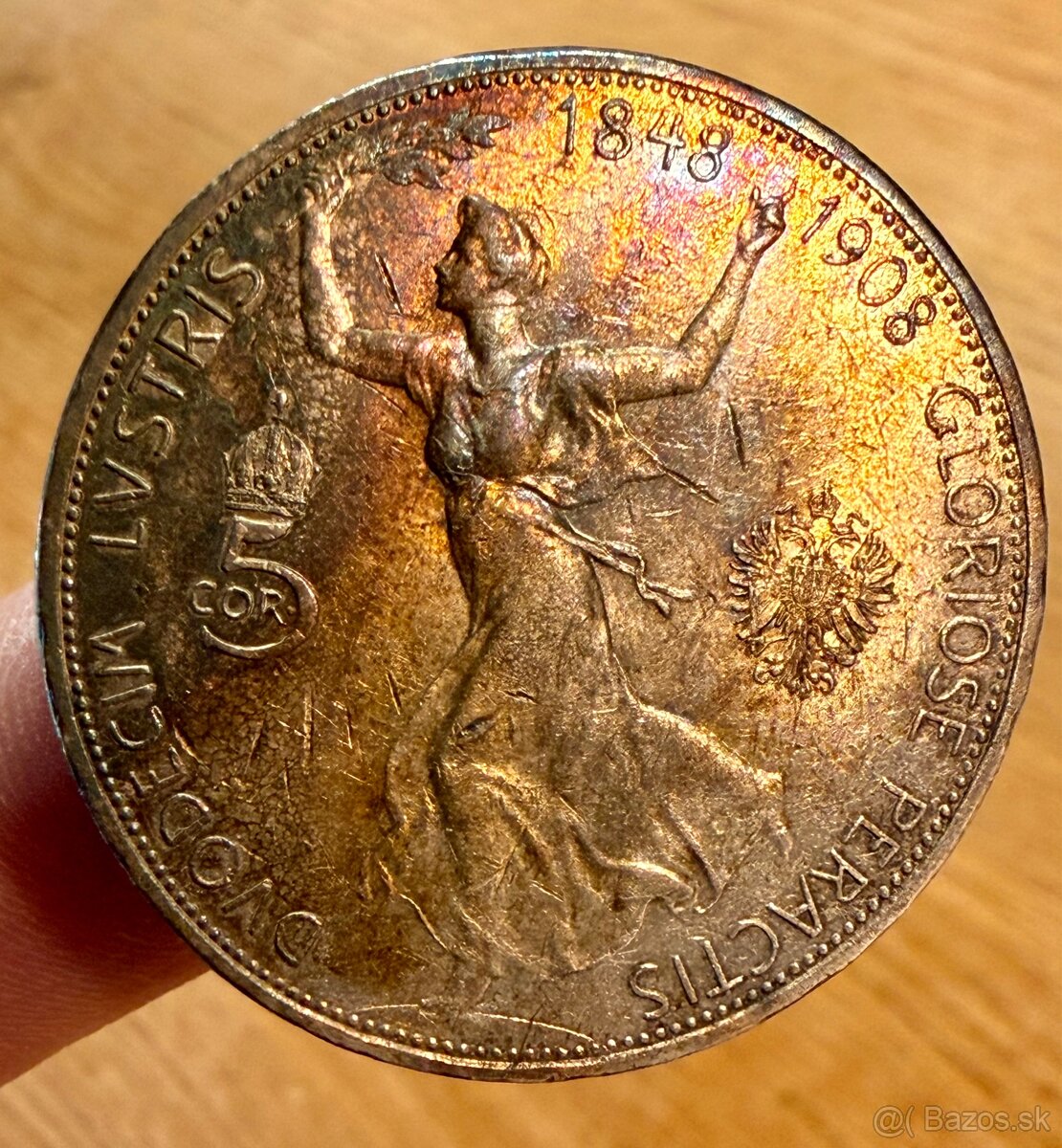 Predám 5 Corona 1908 - 60. Výročie - 3