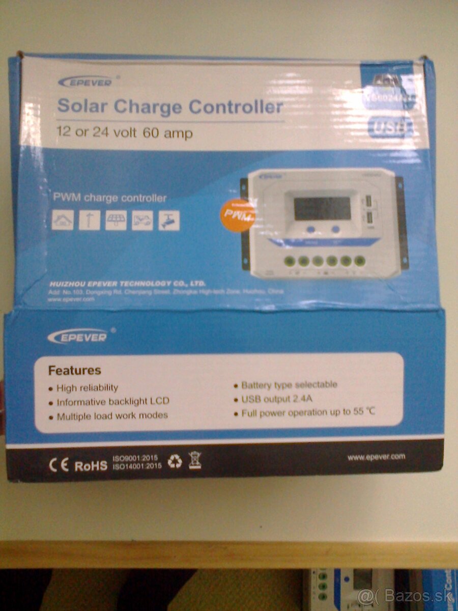 Regulator napätia EPEVER 60A - 3