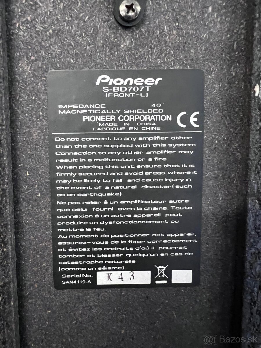 Domáce kino Pioneer - 3