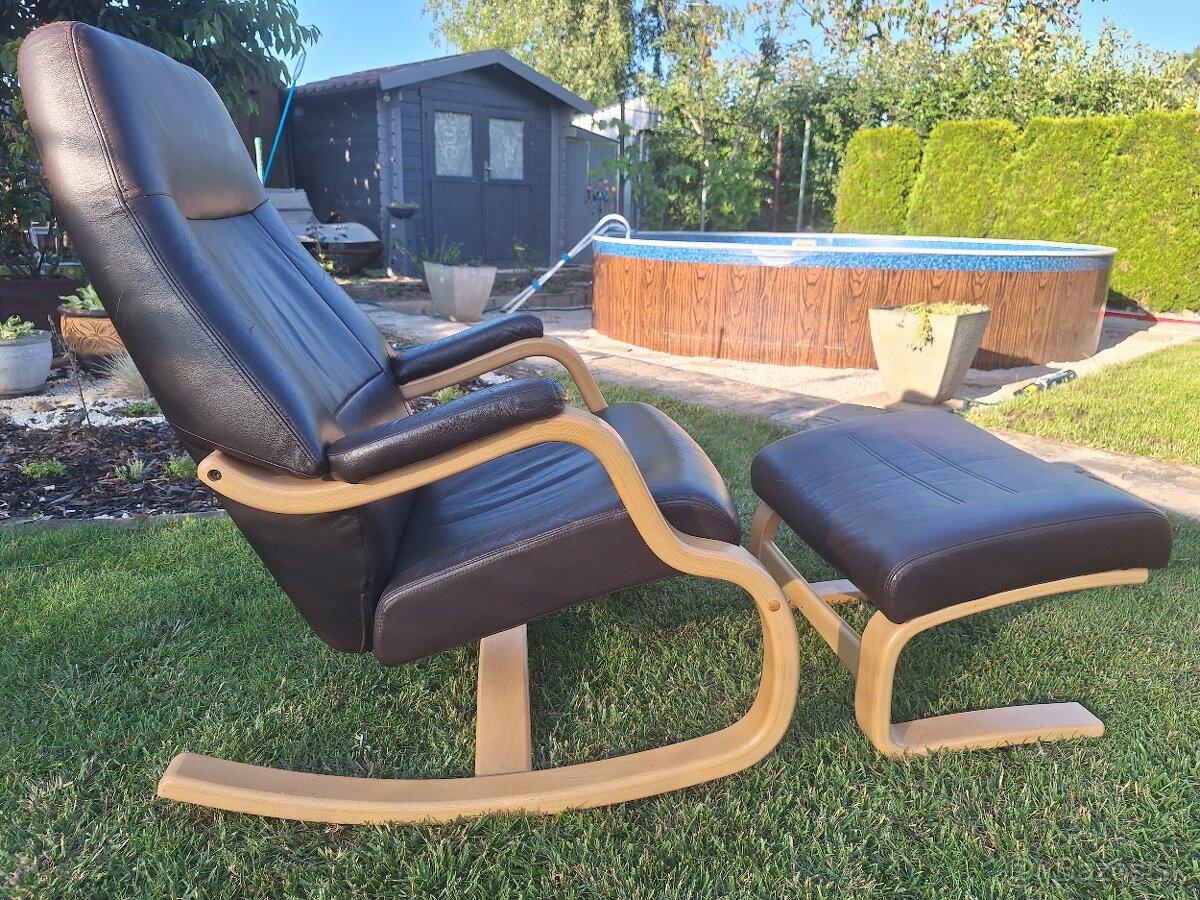 Kozene relaxacne kreslo - 3