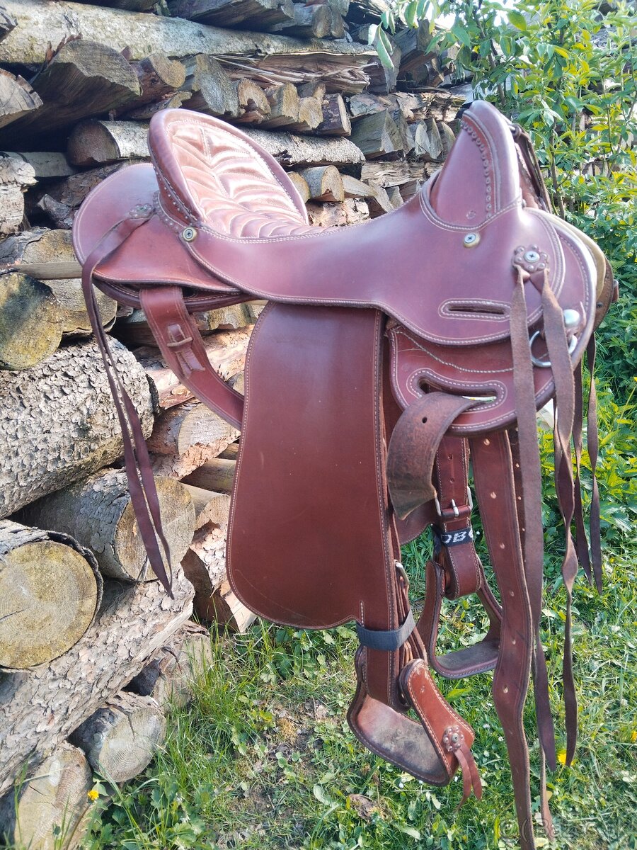 Westernové sedlo - 3