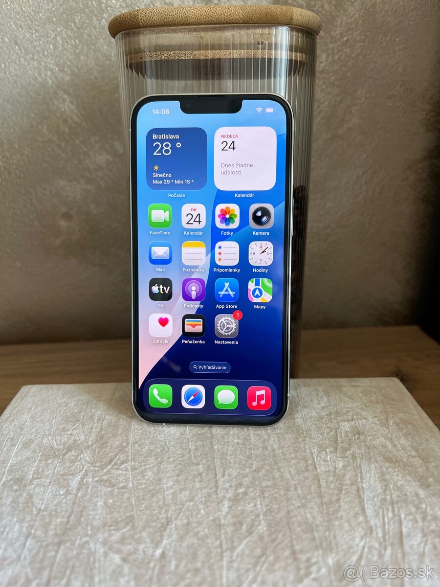 Zar 12M / iPhone 13 Pro, silver,1 TB,100% bateria nová orig. - 3