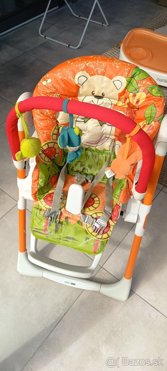 Jedálenská stolička peg perego - 3