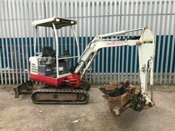 Takeuchi tb 016 minibagr rýpadlo - 3