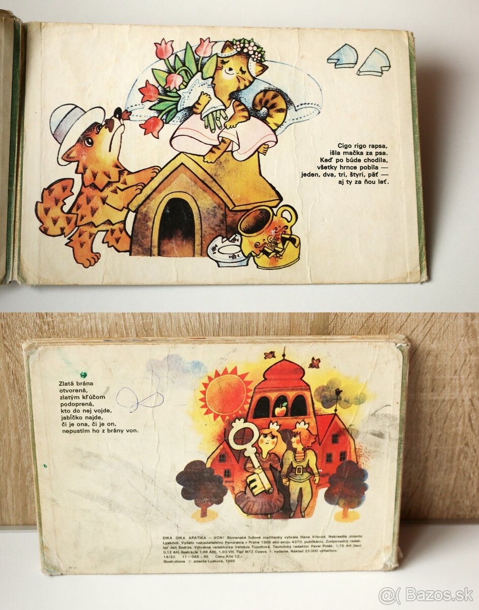 1985 2ks leporelá Dika dika apatika, Straka bieloboká - 3