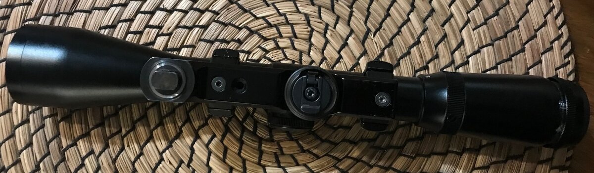 Puškohľad MICRODOT Japan 3-9x40 čb + švenk montáž - 3