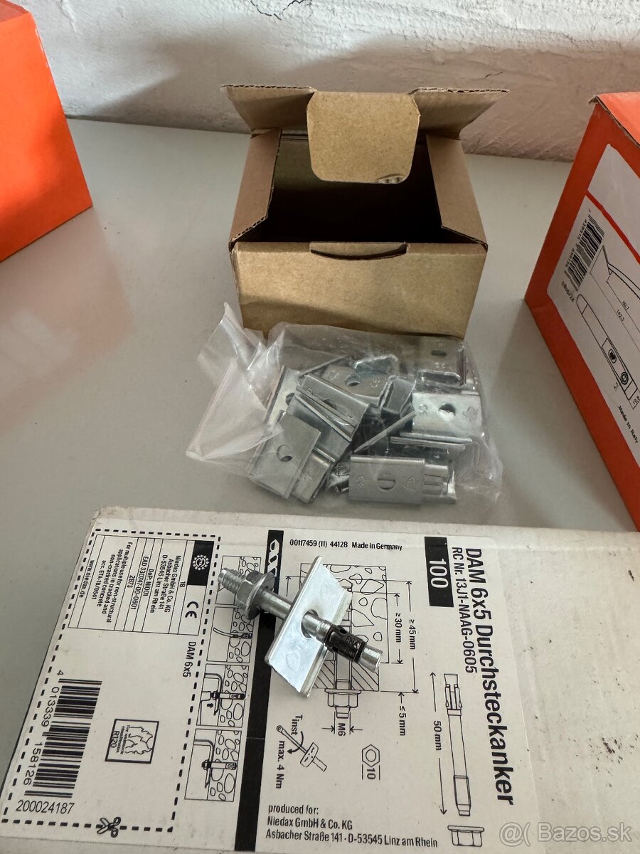 Nový elektro montážny materiál – SPIT + NIEDAX (komplet) - 3