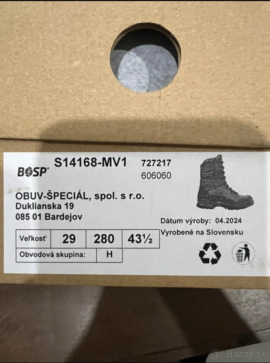 Predám kanady BOSP Goratex - 3