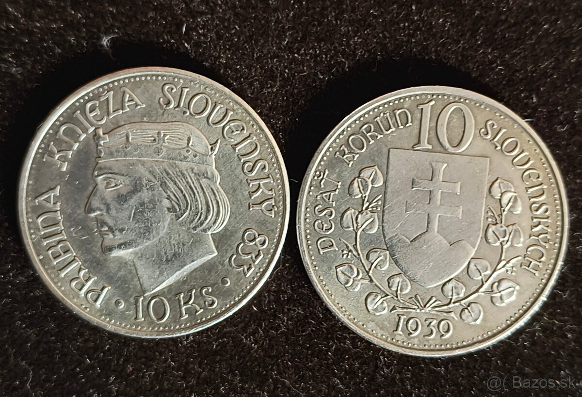 VZÁCNE MINCE REPLIKY: SLOVENSKÝ ŠTÁT-skúšobne razby - 3