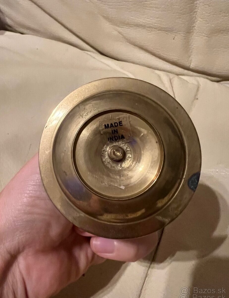 Starožitný svietnik z Indie - 3