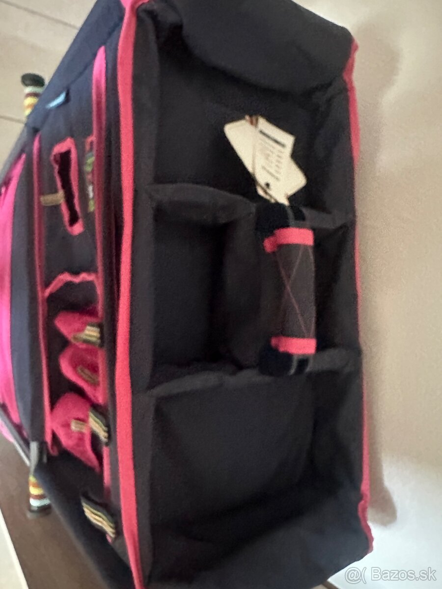 Ružovo-modrý prebaľovací pult - 3