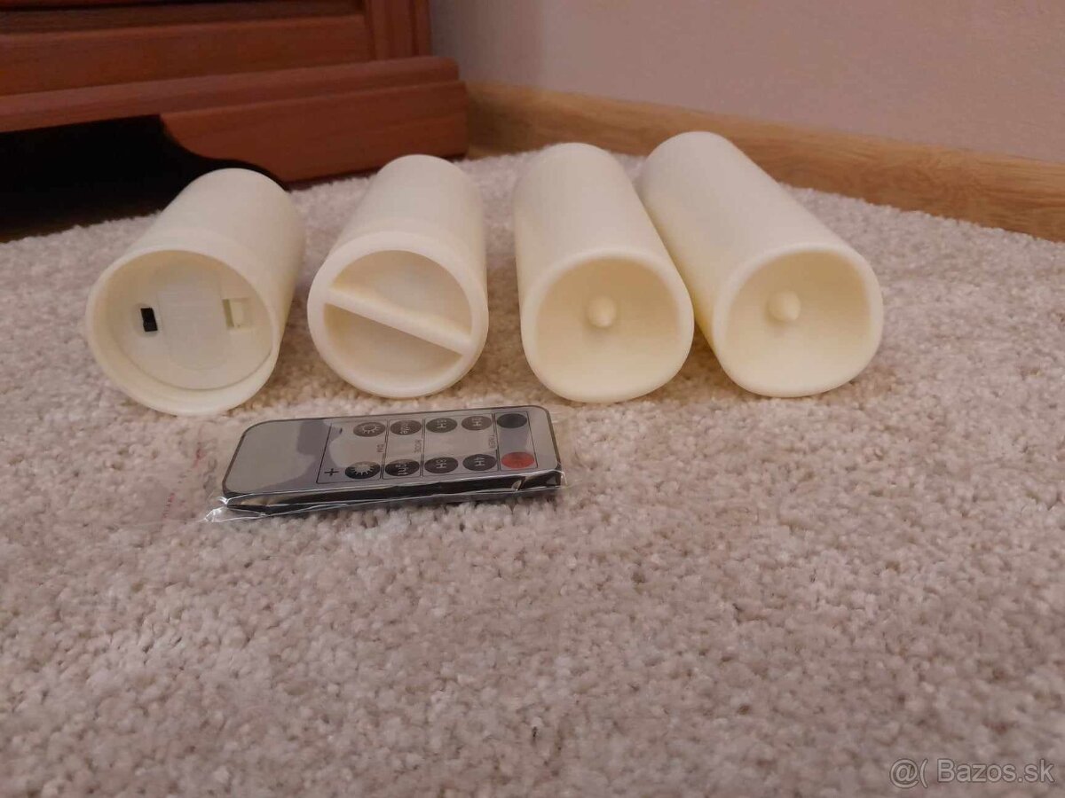 Adventné led sviečky - vodeodolné - 3