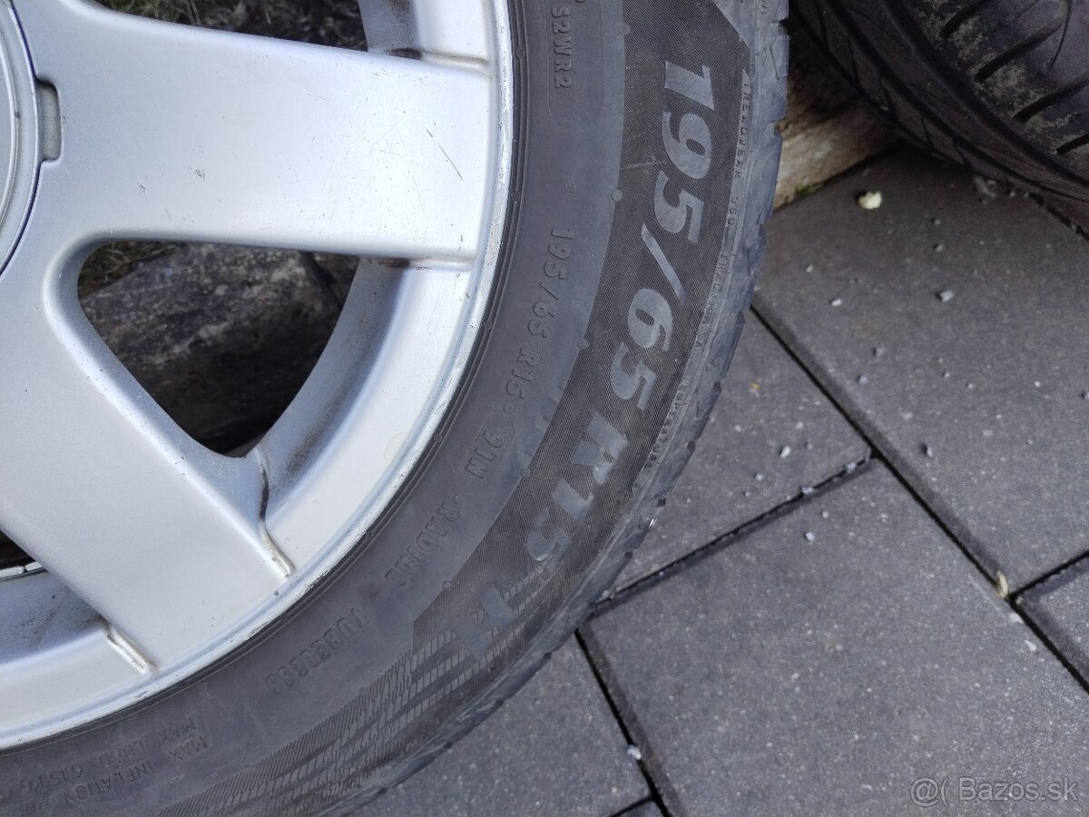 Hliníkové disky +pneumatiky - 3